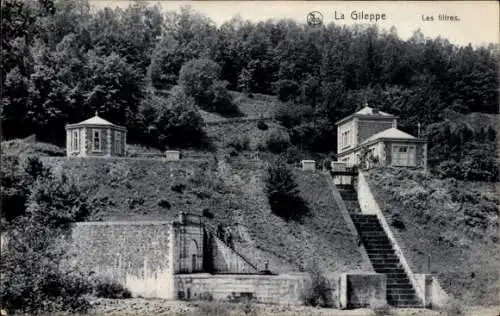 CPA Jalhay Wallonie Liège, Barrage de Gileppe, Les filtres