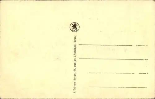 Ak Charleroi Wallonien Hennegau, Bahnhof