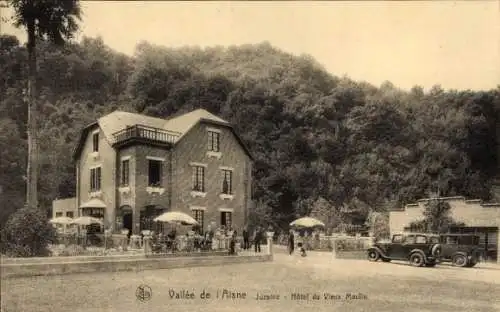 Ak Juzaine Durbuy Wallonien Luxemburg, Hotel du Vieux Moulin, Valee de l'Aisne