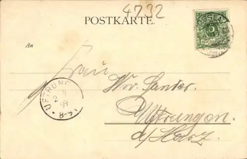 Ak Bad Frankenhausen am Kyffhäuser Thüringen, Hotel Kyffhäuser-Denkmal