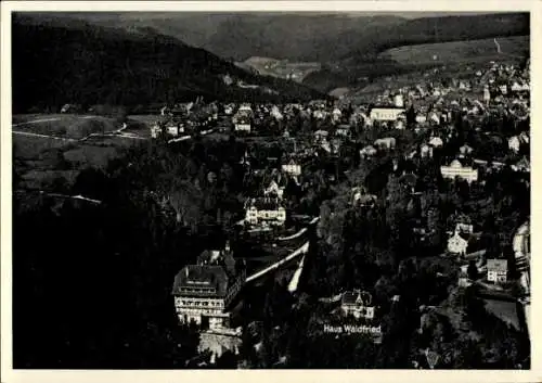 Ak Freudenstadt im Schwarzwald, Fliegeraufnahme