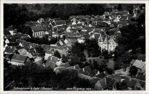 Ak Schmieheim Kippenheim im Ortenaukreis, Fliegeraufnahme