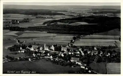 Ak Hürbel Oberschwaben Württemberg, Fliegeraufnahme