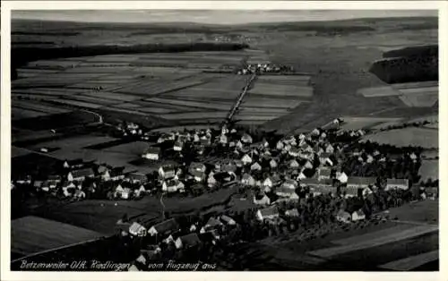 Ak Betzenweiler in Oberschwaben Württemberg, Fliegeraufnahme