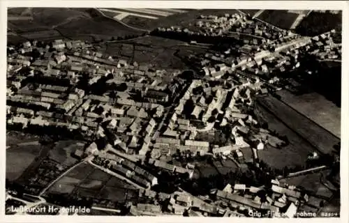 Ak Hasselfelde Oberharz am Brocken, Fliegeraufnahme