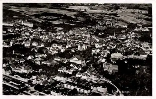 Ak Bühl in Baden Schwarzwald, Fliegeraufnahme