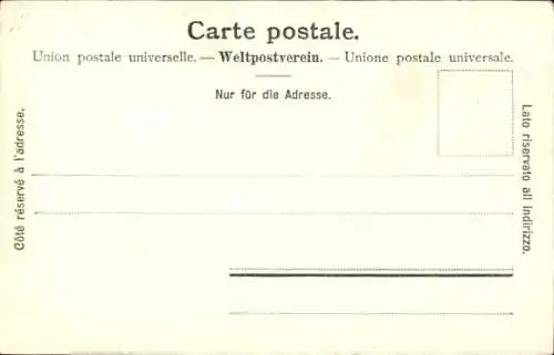 Ak Unterschächen Kanton Uri Schweiz, Hotel