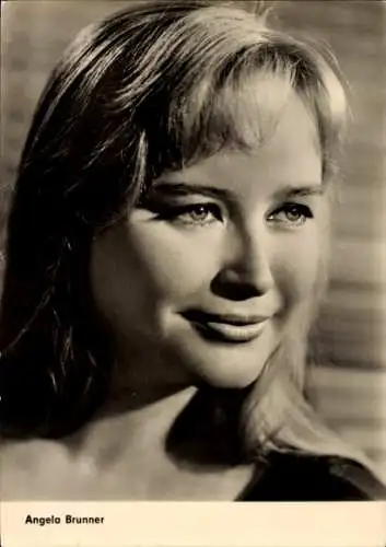 Ak Schauspielerin Angela Brunner, Portrait