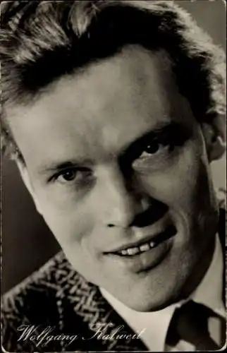 Ak Schauspieler Wolfgang Kalweit, Portrait