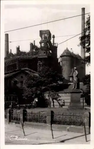 Ak Neunkirchen im Saarland, Stumm Denkmal, Hochofenanlage