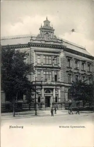 Ak Hamburg Eimsbüttel, Wilhelm Gymnasium