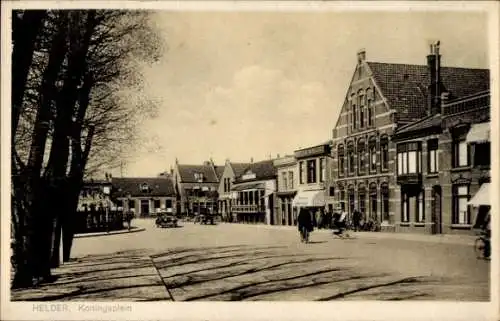 Ak Den Helder Nordholland Niederlande, Koningsplein