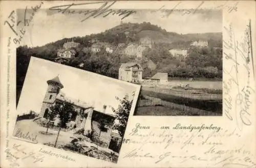 Ak Jena in Thüringen, Landgrafenberg, Landgrafenhaus