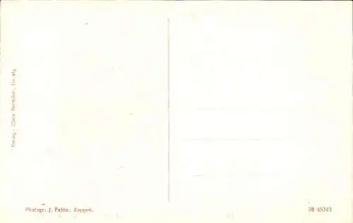 Ak Oliva Gdańsk Danzig, Klosterkirche, Refectorium mit den Bildnissen der 53 Äbte des Klosters