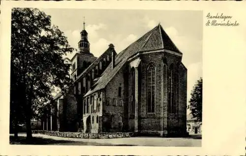 Ak Gardelegen in der Altmark, St. Marienkirche