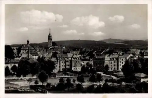 Ak Bischofswerda in Sachsen, Panorama