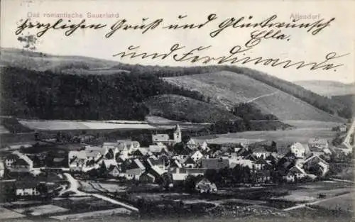 Ak Allendorf Sundern Sauerland, Gesamtansicht