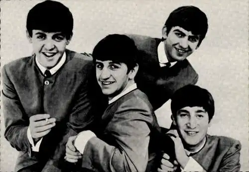 Ak The Beatles, Paul McCartney, John Lennon, George Harrison, Ringo Starr, Portrait