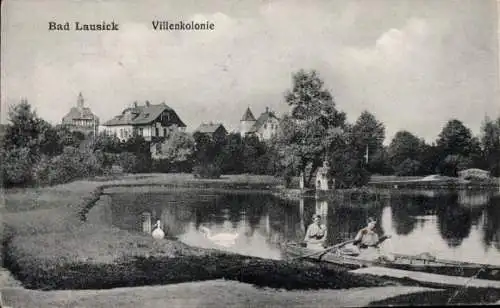 Ak Bad Lausick in Sachsen, Villenkolonie