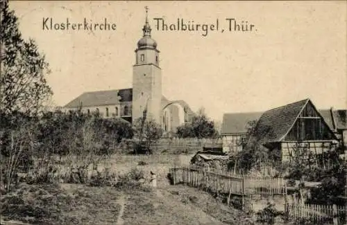 Ak Thalbürgel Bürgel in Thüringen, Klosterkirche