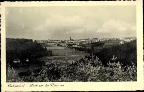 Ak Lüdenscheid im Märkischen Kreis, Totalansicht, Blick von der Murre aus