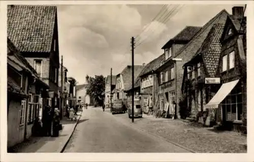 Ak Oldenburg in Holstein, Straße, Häuser