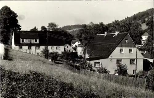 Ak Neudorf Sehmatal im Erzgebirge, Teilansicht, Häuser