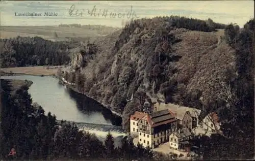 Ak Lauenhain Crimmitschau in Sachsen, Lauenhainer Mühle