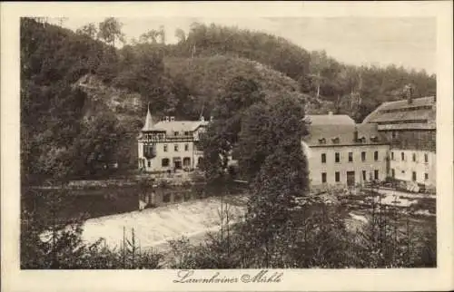 Ak Lauenhain Mittweida in Sachsen, Lauenhainer Mühle