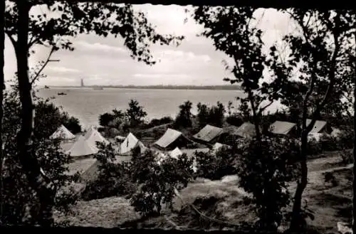 Ak Kiel, Kieler Förde, Falkenstein, Zelte