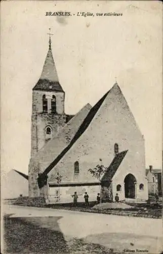 Ak Bransles Seine-et-Marne, Kirche