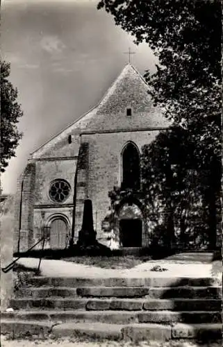 Ak Héricy Seine et Marne, Pfarrkirche Sainte-Genevieve, Kriegerdenkmal