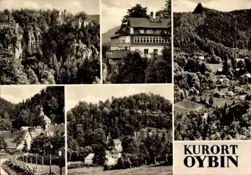 Ak Oybin in der Oberlausitz, Panorama