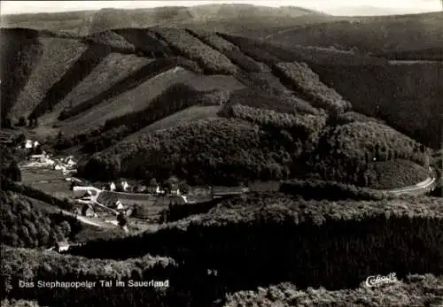 Ak Stephanopel Hemer im Sauerland, Stephanopeler Tal, Panorama