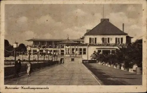 Ak Linden Limmer Hannover, Maschseepromenade