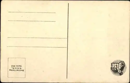 Ak Fürst Otto von Bismarck, Sitzportrait in Uniform, Profilansicht