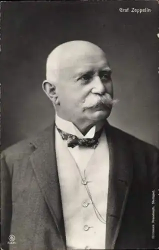 Ak Ferdinand Graf von Zeppelin, Portrait