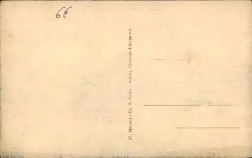 Ak Chizé Deux Sèvres, Gesamtansicht