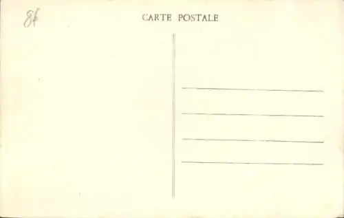 Ak La Crèche Deux Sevres, Route Nationale