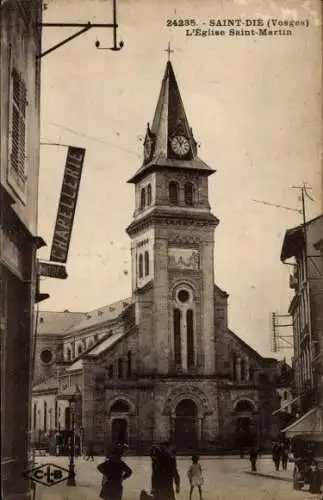 Ak Saint Dié des Vosges, L'Eglise Saint-Martin