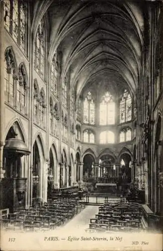 CPA Paris V., Eglise Saint-Severin