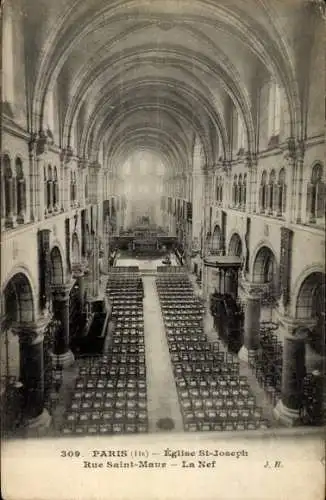 CPA Paris III., Eglise Saint Joseph