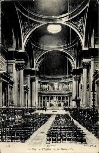 CPA Paris VIII., Eglise de la Madeleine