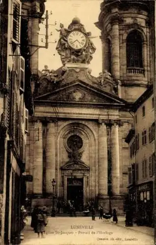 Ak Luneville Meurthe et Moselle, Eglise Saint Jacques