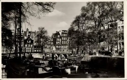 Ak Amsterdam Nordholland Niederlande, Keizersgracht, Brouwersgracht