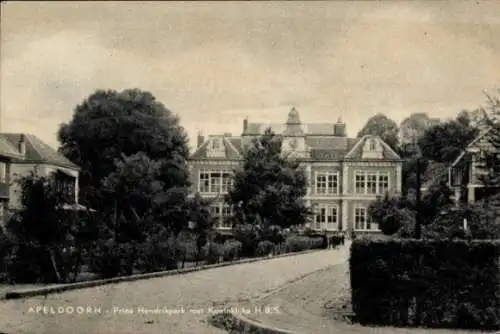 Ak Apeldoorn Gelderland, Prins-Hendrikpark, Paleis