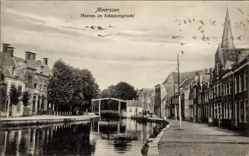 Ak Maarssen Utrecht, Heeren- en Schippersgracht