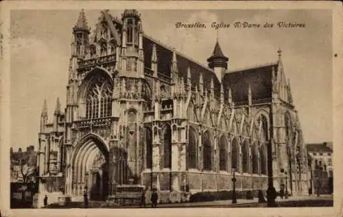 CPA Bruxelles Bruxelles, Église Notre Dame des Victoires