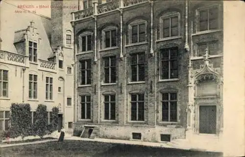 Ak Bruges Brügge Flandern Westflandern, Hotel Gruuthuse, Serie 11, 94