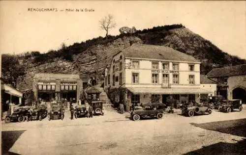 CPA Remouchamps Aywaille Wallonie Liège, Hotel de la Grotte